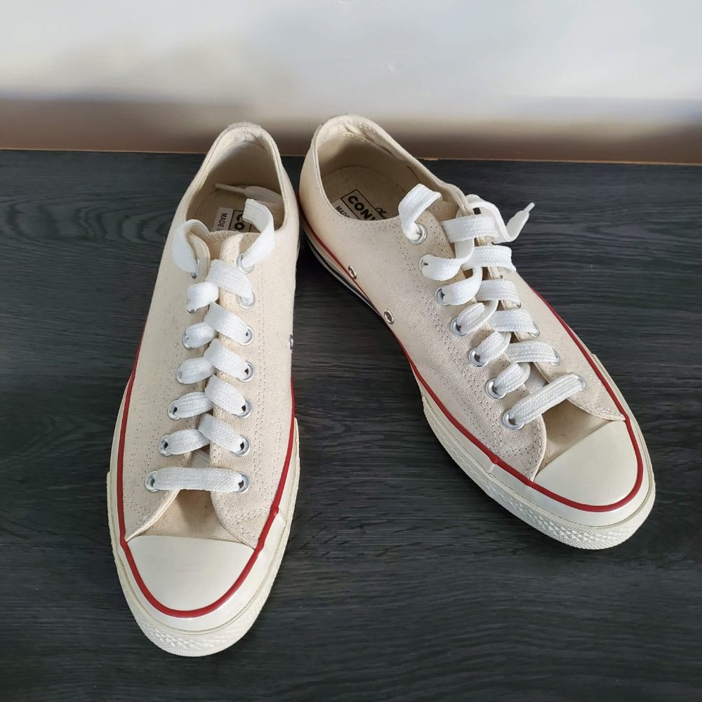 Converse Chuck 70 Low Top 'Parchment' 162062C Size 9 M / 11 W